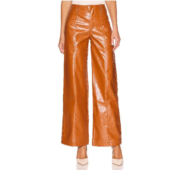 Free people Star Crossed Lovers Straight Pants Size 0 NWOT - Picture 1 of 8